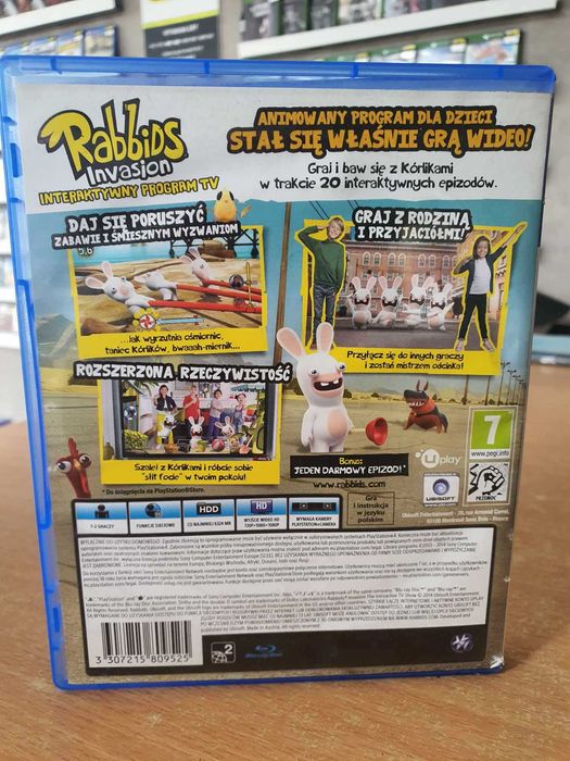 Rabbids Invasion Interaktywny program TV PS4 Lara Games