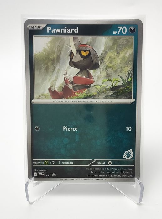 Pawniard 111 Darkrai Stamp karta pokemon promo SVP