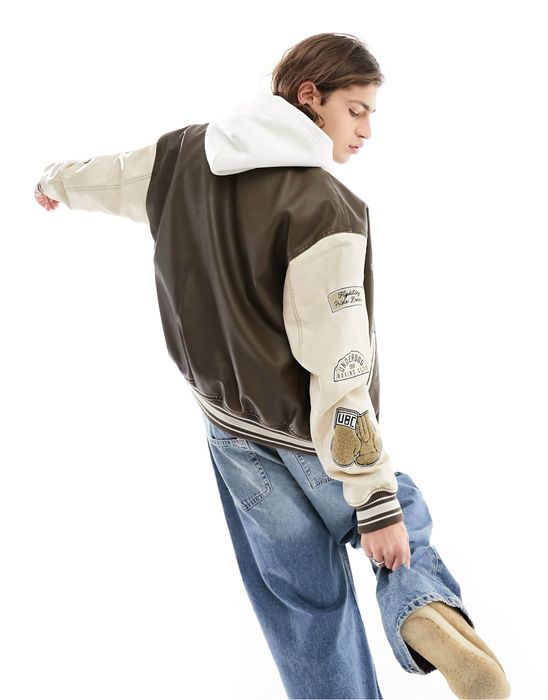 Шкіряний бомпер Bershka