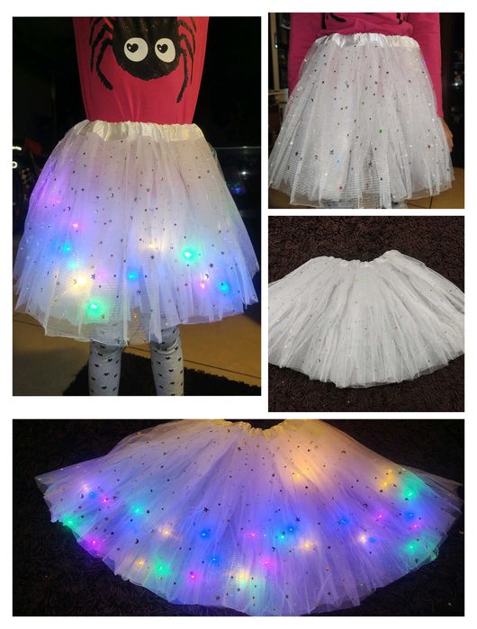 Spódnica LED tiulowa