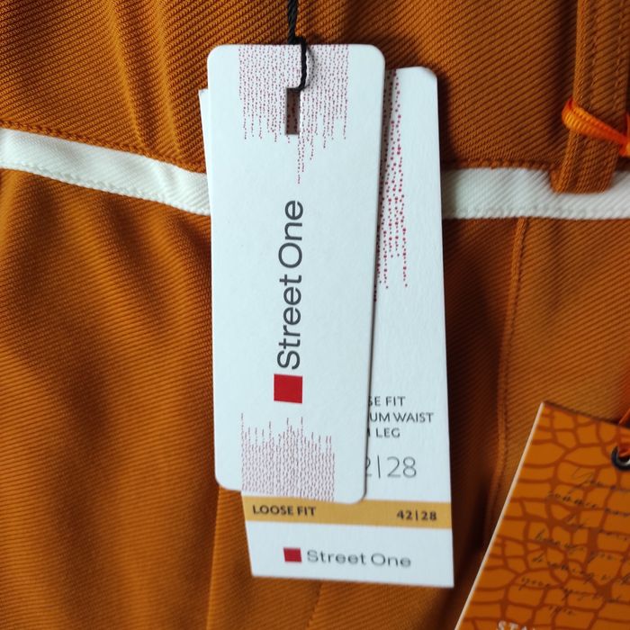 Spodnie Street One r. 42/44 ceglaste nowe