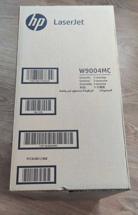 Oryginalny nowy toner HP W9004MC z hologramem E60155 E62655