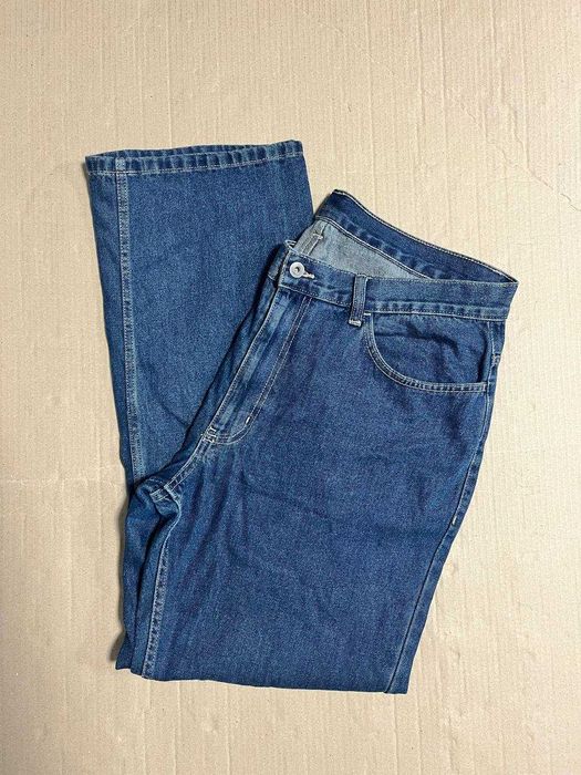 Męskie dżinsy George Regular W38 L32, oryginał, ciemnoniebieskie