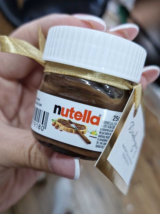 Podziękowanie dla gości Nutella 25g