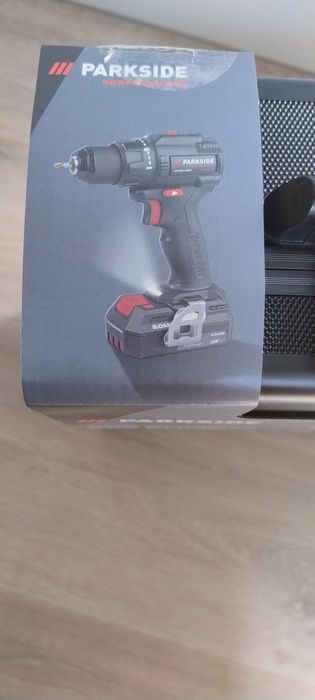 Nowa wkrętarka Parkside limitowana edycja ładowarka bateria cały zestaw