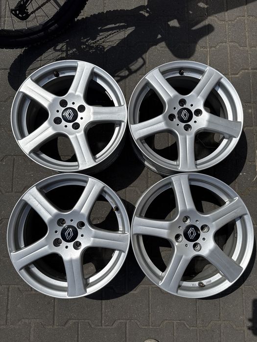 Felgi aluminiowe 16 cali 4x100 et 45 6,5J Renault Clio 4 , 5