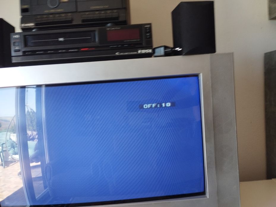 Televisão crt retro gaming  sanyo