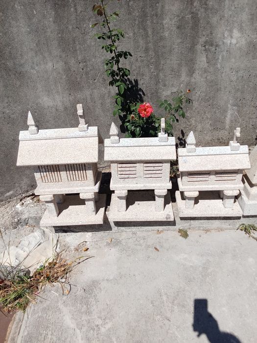 Espigueiros pequenos para jardim