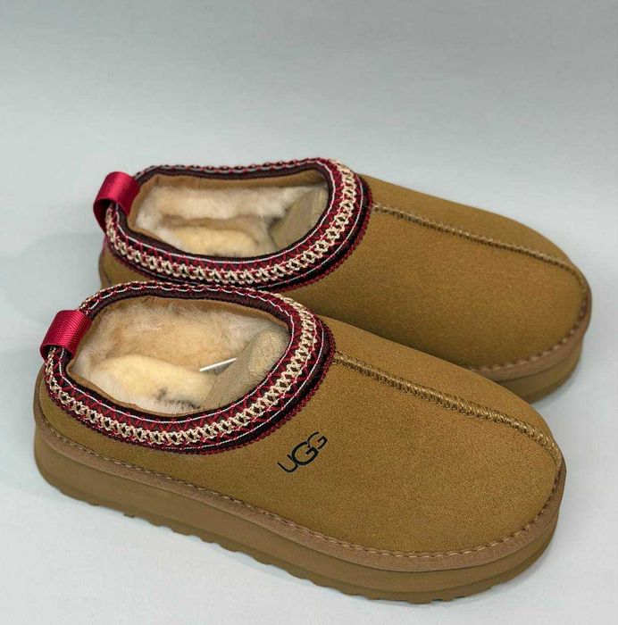 Угги Ugg TAZZ Platform Chestnut Уггі Коричневі В НАЯВНОСТІ‼️