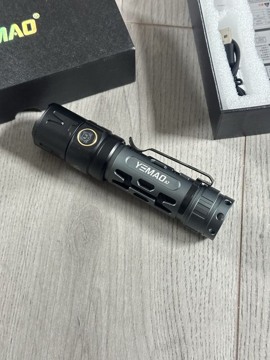 Потужний LED ліхтар YEMAO — High Power, акумуляторний, новий