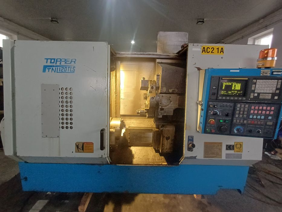 Tokarka Topper TNL 120TLS, napędzane narzędzia