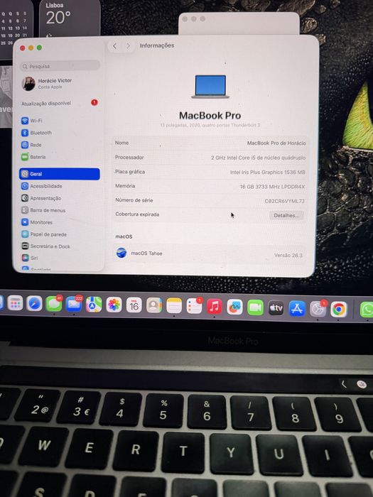 Vendo o meu Macbook Pro em bom estado