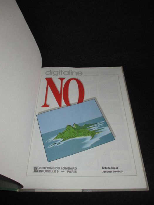 Livro BD No Digitaline Bob de Groot Jacques Landrain