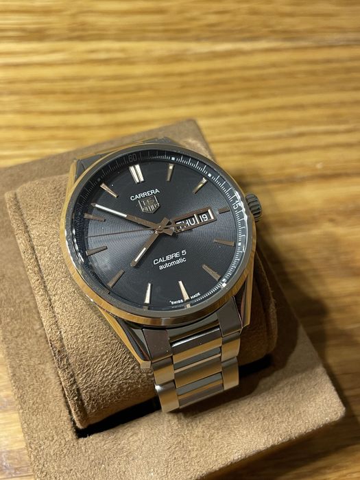 Tag Heuer Carrera automatic day-date calibre 5 zegarek jak nowy