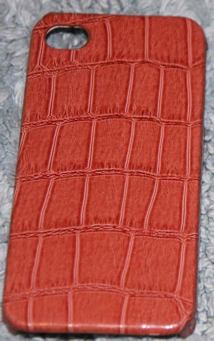 etui iPhone 4/4s plecki imitacja skórki krokodyla