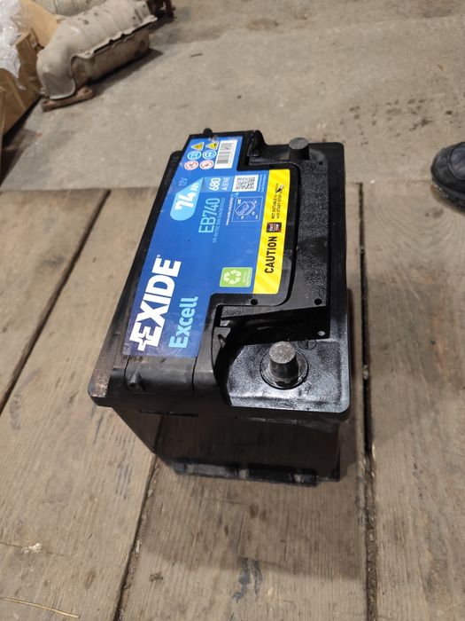 Аккумулятор 74 а/ч  exide exell с Англии