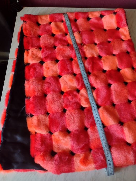 Палантин шаль накидка зі штучного хутра