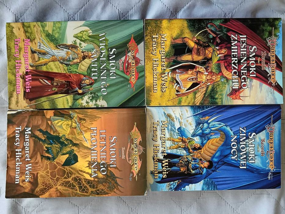 DragonLance, Kroniki, t. 1, 2, 3, 4, Margaret Weis, Tracy Hickman