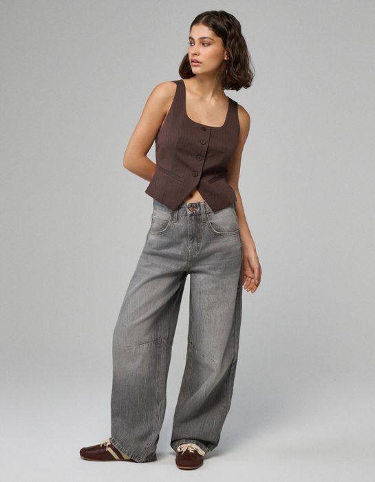 Джинсы Багги House