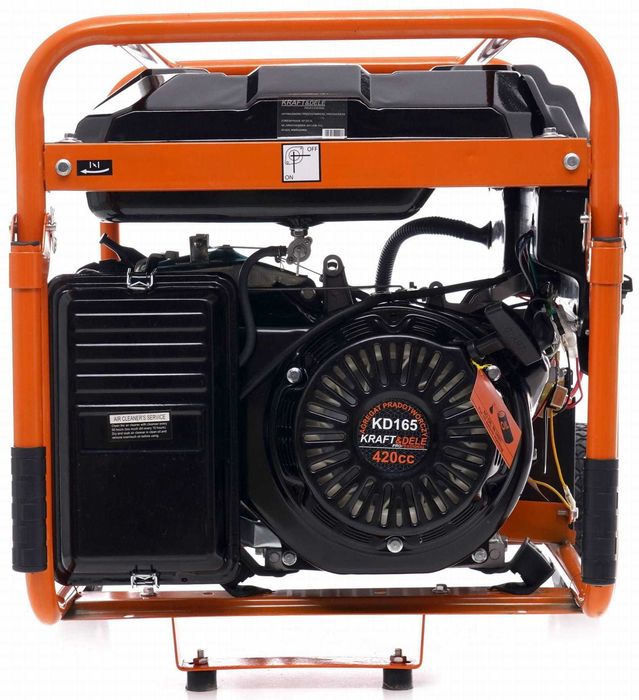 agregat prądotwórczy generator trójfazowy 230V 400V AVR na kołach PB95