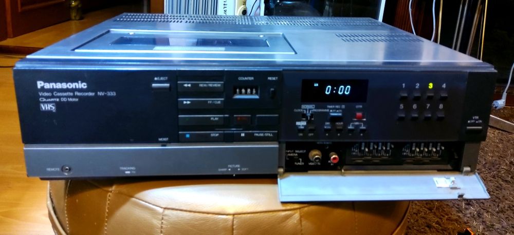 Panasonic NV-333  Японский видеомагнитофон легенда 80х.