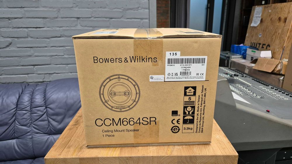 Bowers & Wilkins CCM664SR Вбудована акустика