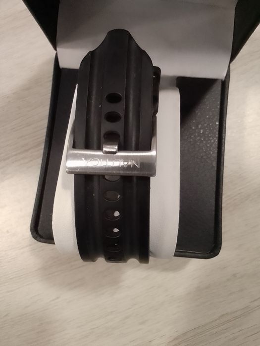 Relógio Náutica robusto, estilo militar, diver