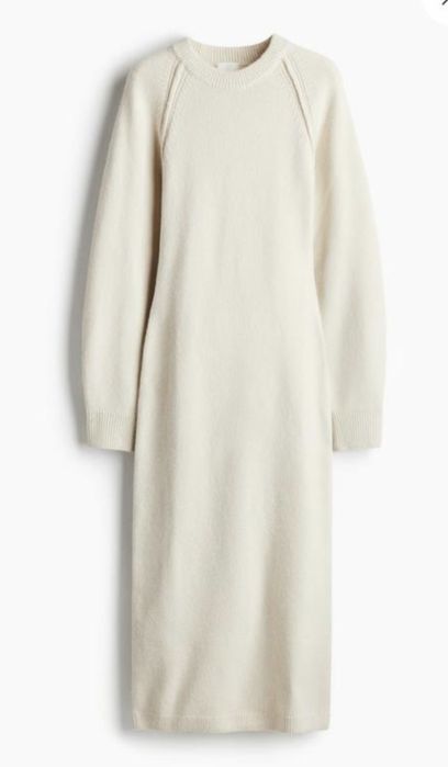 Платье вязаное свитер H&M разм.L