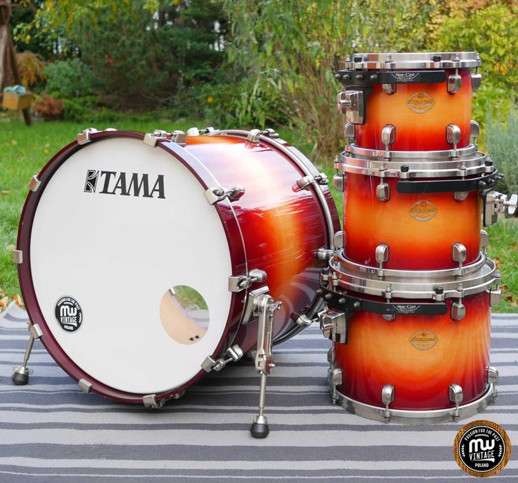 ‼️ Perkusja Tama Starclassic Maple Japan 22”, 10”, 12”, 14” Gold Sunburst   ‼️