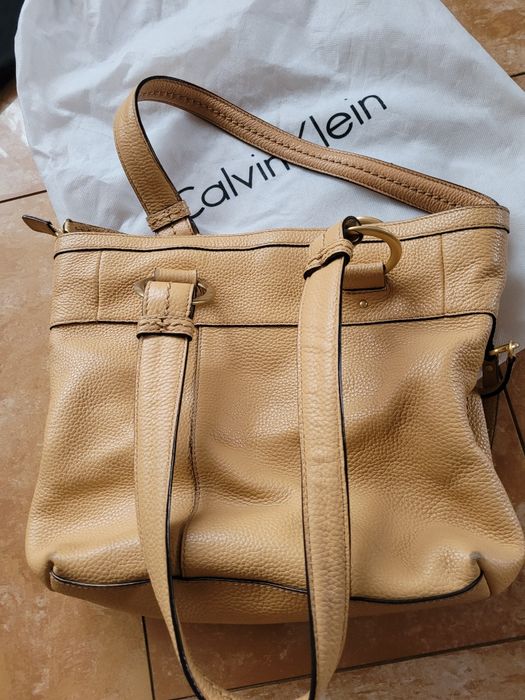 Torba skórzana Calvin Klein