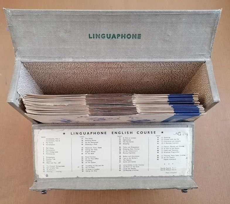 vinyl linguaphone course