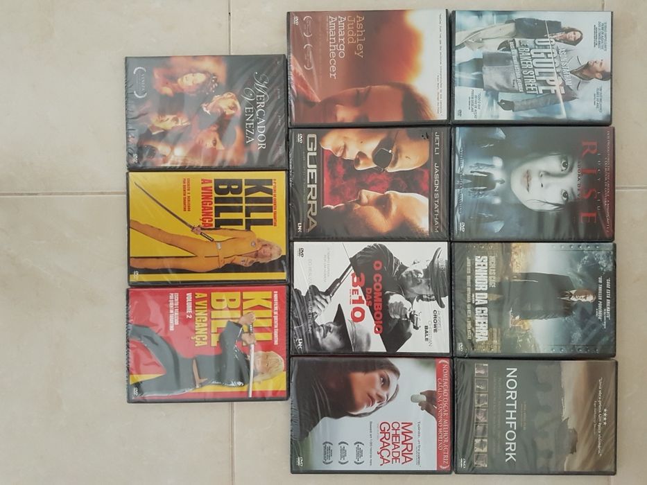 Lote de 11 filmes novos e selados