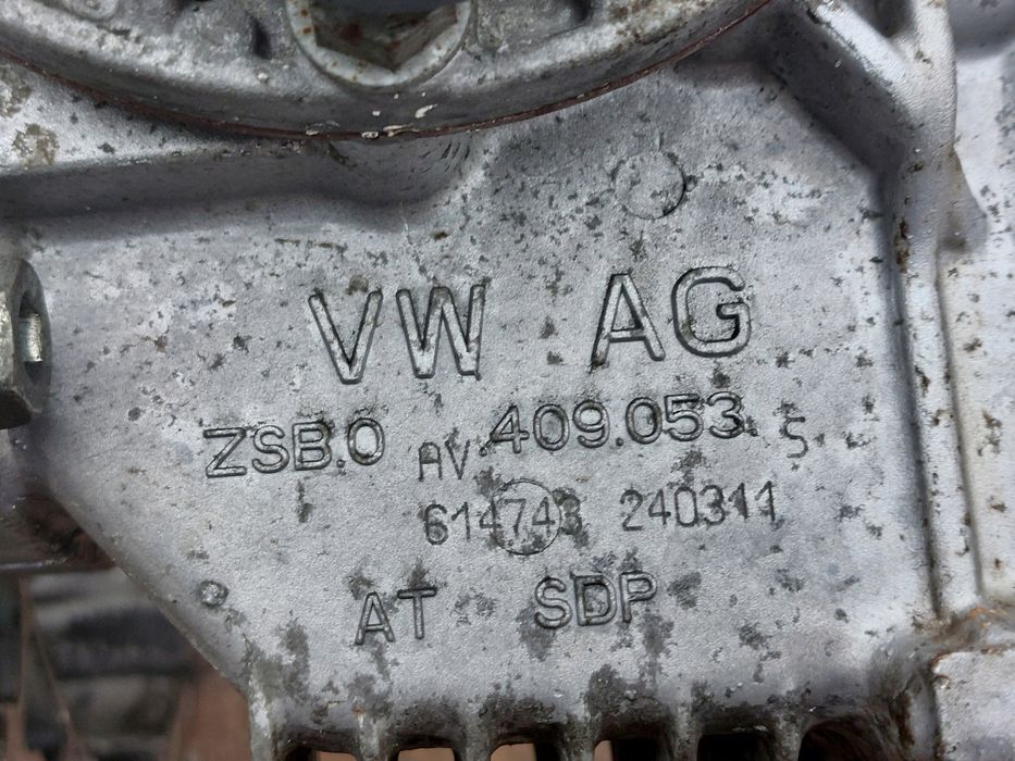 skrzynia biegów 2.0 tdi 4x4 lnm + reduktor vw seat skoda komplet