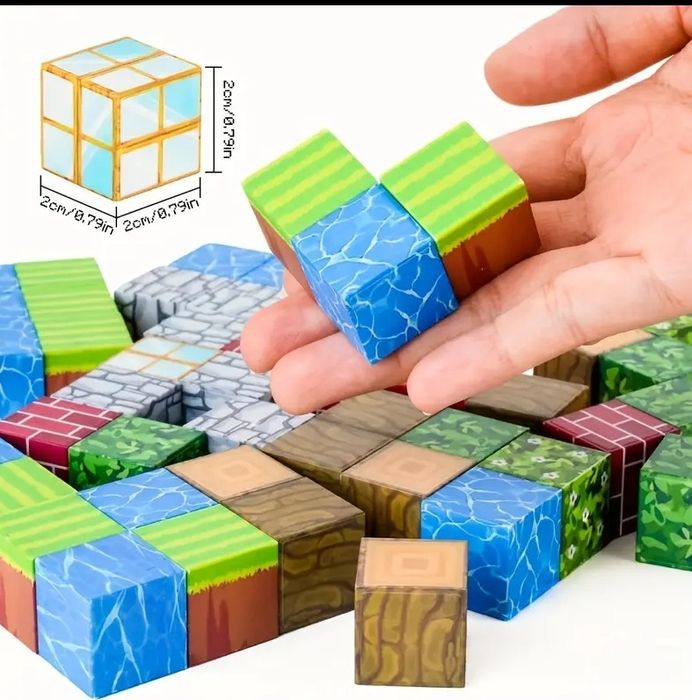 Магнітний конструктор майнкрафт Магнітний конструктор Minecraft магнит