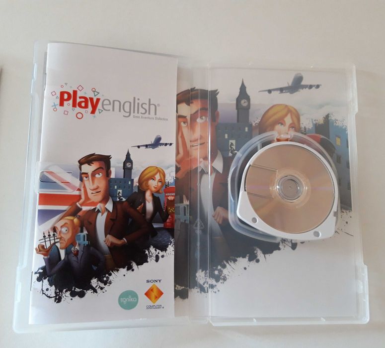 Jogo PSP "Play English"