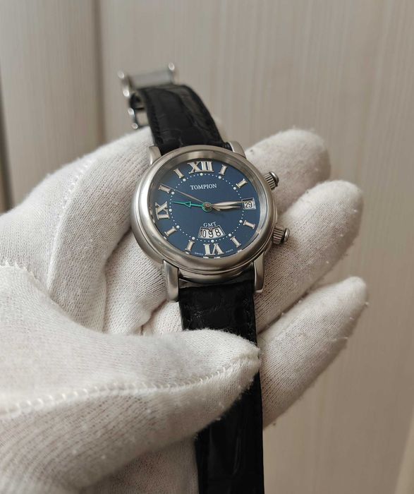 Чоловічий годинник Tompion (Graham) Automatic GMT Alarm 40.5mm Swiss