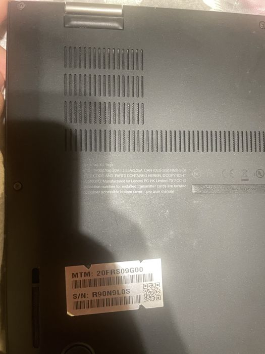 Lenovo Thinkpad x1 yoga gen 1 | I5-6300u, 8gb ram / 256gb HDD