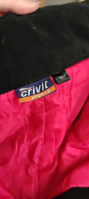 Spodnie zimowe narciarskie Crivit