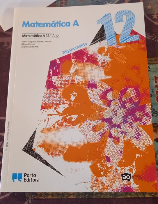 Matemática 12A. 6 vol. novos.