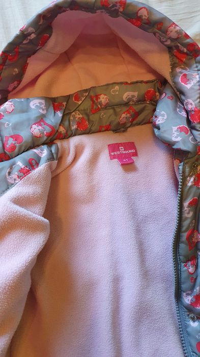 Zimowa kurtka 104/110 dziewczynka