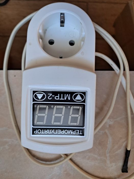 Цифровий Терморегулятор МТР 2 /ЦТРЗ-2Ч В РИЗЕТКУ