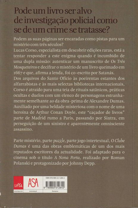 O Clube Dumas - Arturo Pérez-Reverte