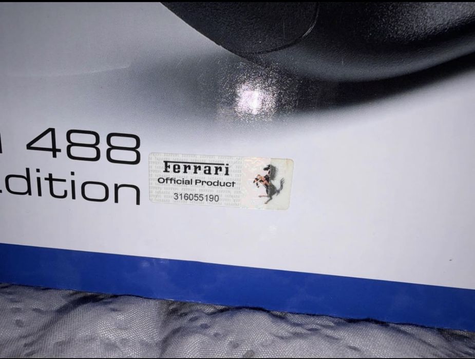 Volante Thrustmaster T80 Ferrari 488 GTB Edition (PS4/PS5/PC) – Completo com caixa