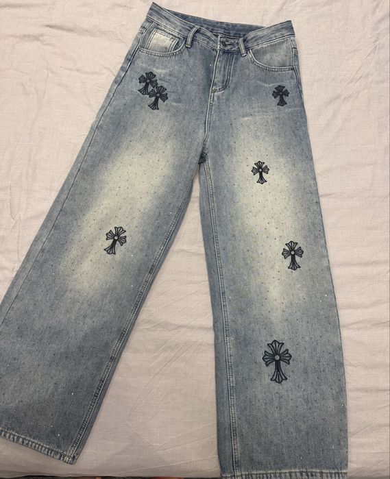Продам джинси з хрестами