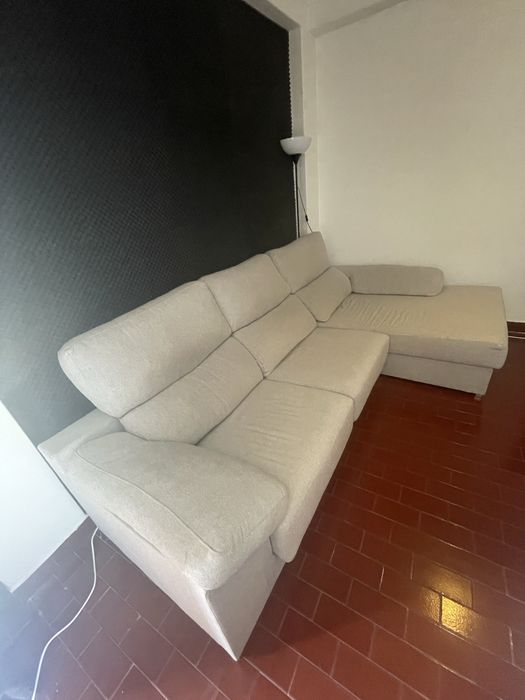 Sofa com chaise lounge
