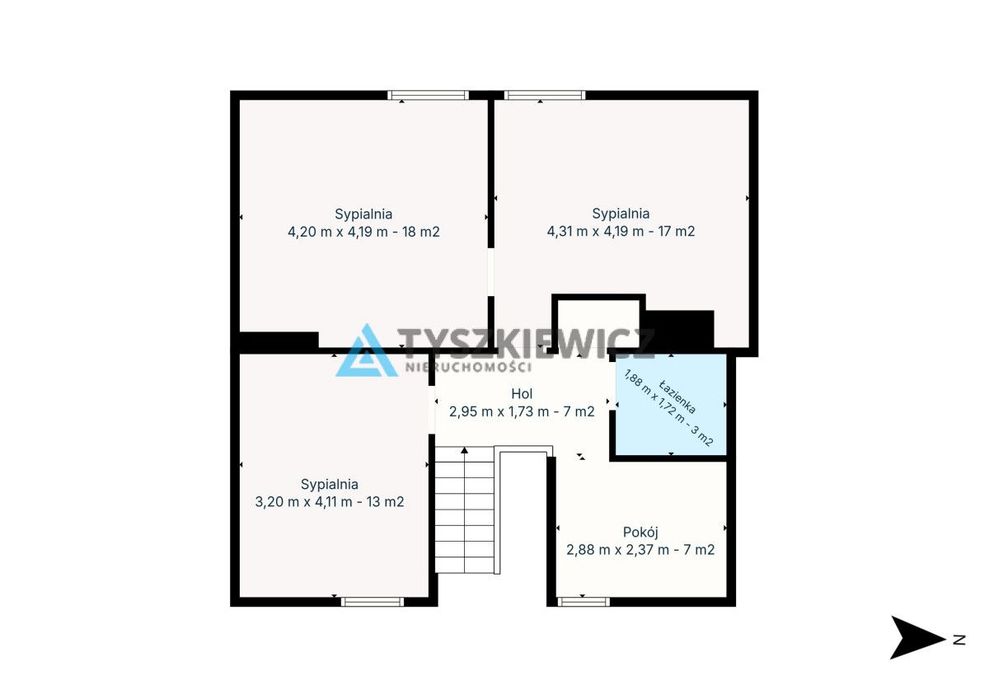 Kościerzyna | 66m2 | ogród | bezczynszowe