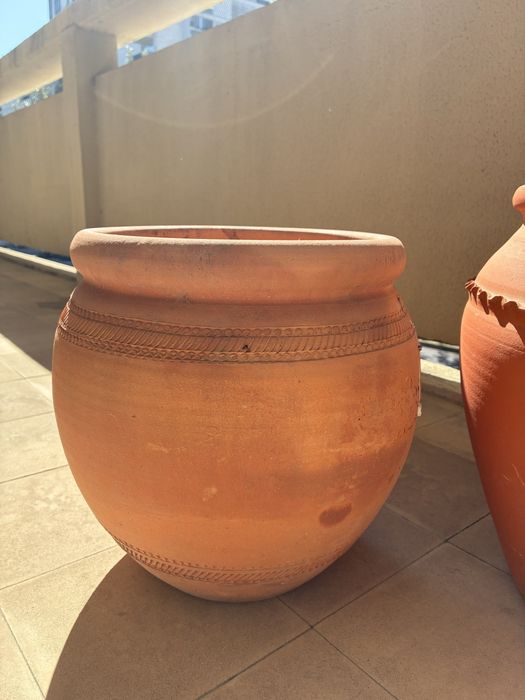 vaso de barro em optimo estado
