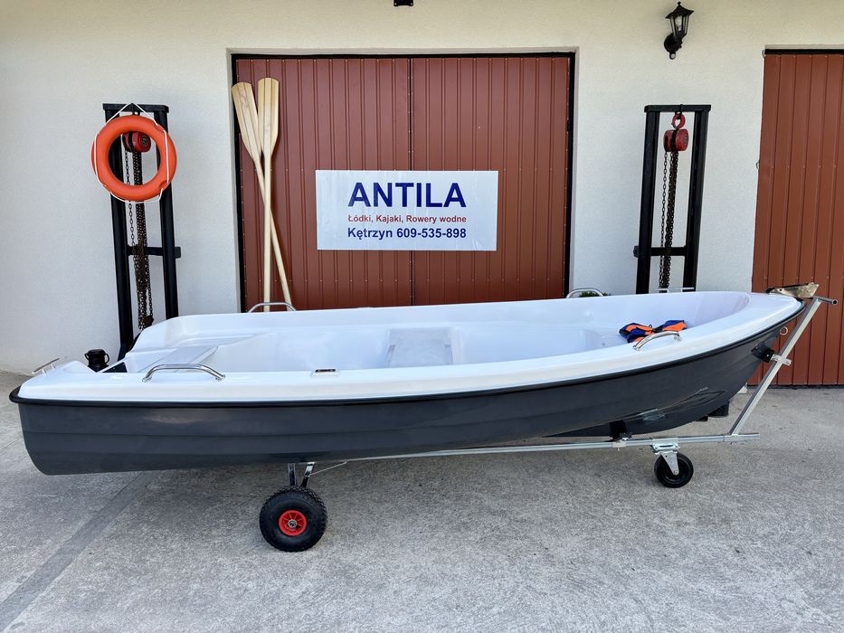 Łódka Delfin 360 certyfikat CE Raty Transport