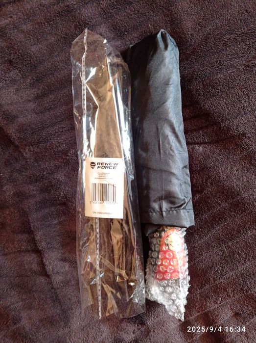 Parasol czarny R/F solidny nowy automat