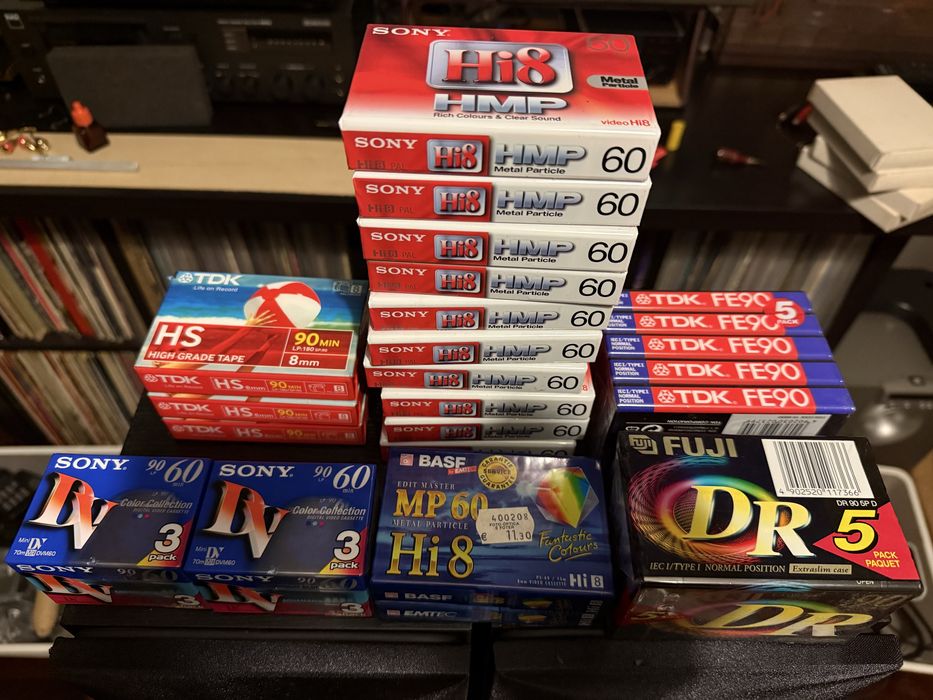 Cassetes dcc -   cassetes tdk e fuji